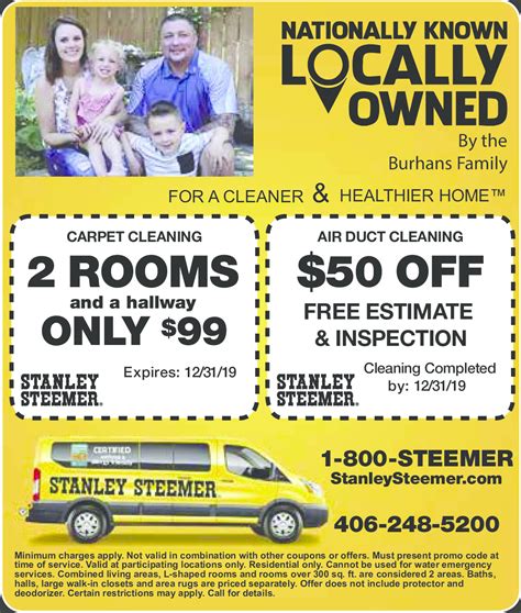 stanley steemer coupons